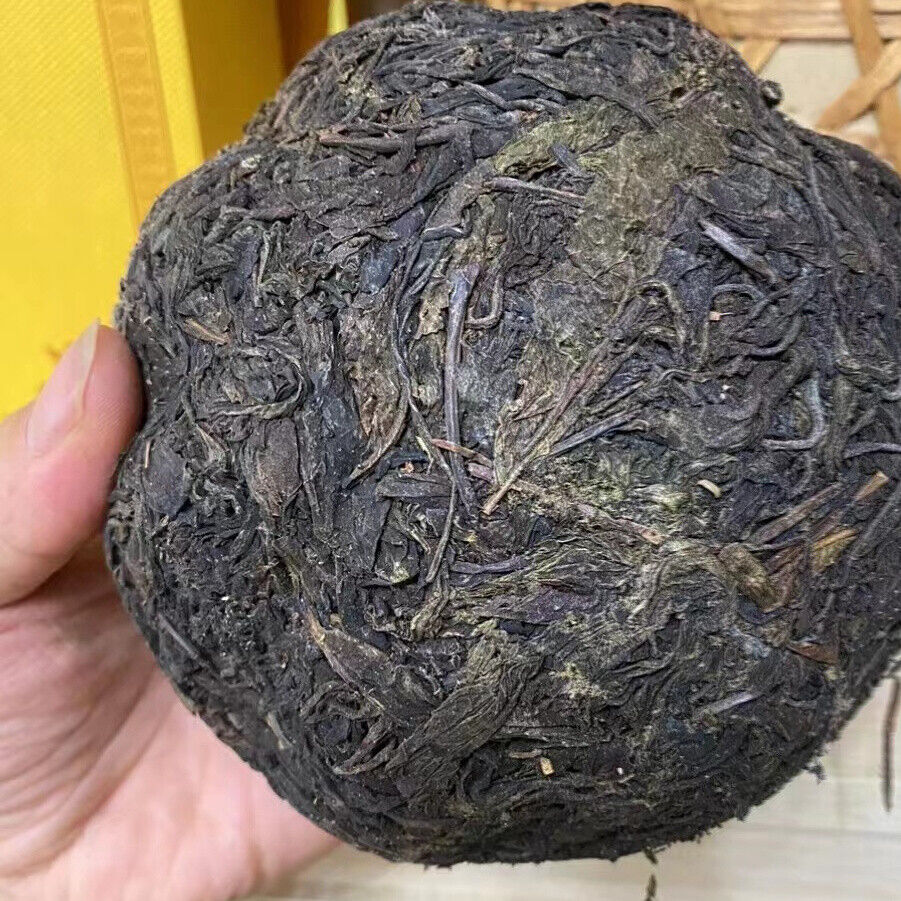 Yunnan Aged Pu-erh Tuo Tea 1980 Chongshi Aged Puer Tuocha Old Puerh Raw Tea 500g Main image