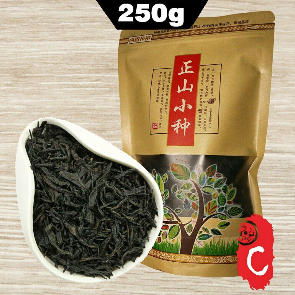 Chinese Lapsang Souchong Cha Slightly Non-Smoked Flavor Black Tea 250g Main image