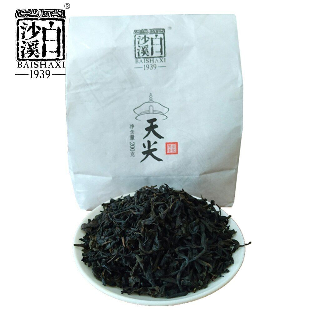 HelloYoung 200g Anhua Baishaxi yr High Quality Tribute Tianjian Dark Tea Loose Tea