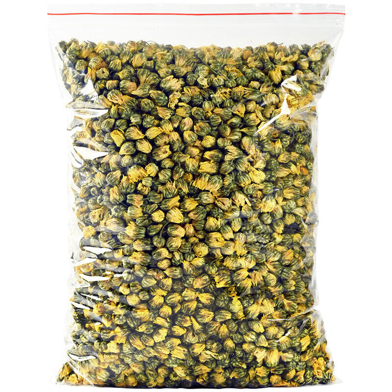 HelloYoung 500g Organic Premium Golden Fetal Chrysanthemum Buds Flower Floral Herbal Tea Secondary image