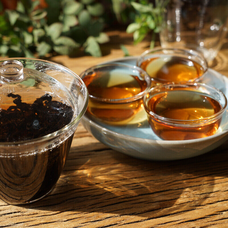 HelloYoung Anxi Black Dragon Roasted Oolong Tea Loose Leaf with Toasted Flavor AAAA Secondary image