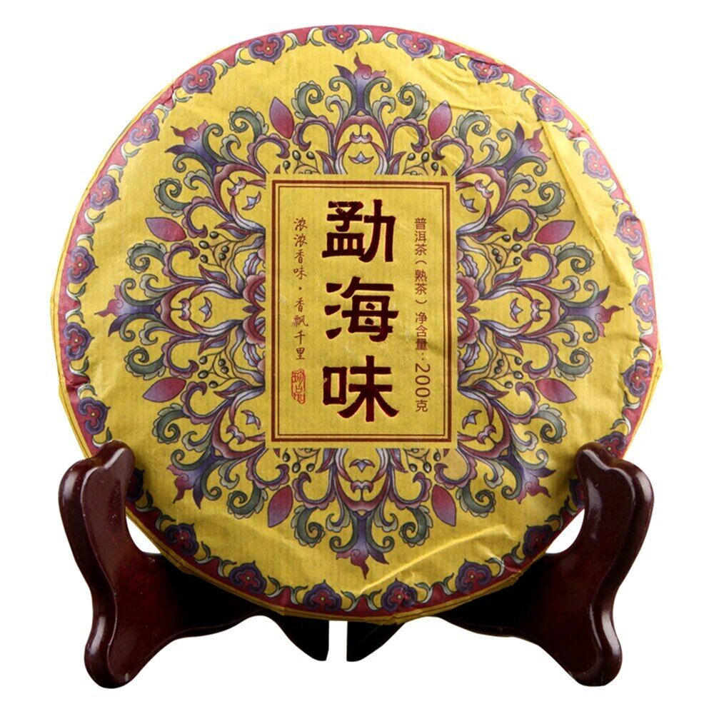 HelloYoung Menghai Scent of Time The Fragrance of Menghai Shu Puerh Ripe Puer Tea 200g