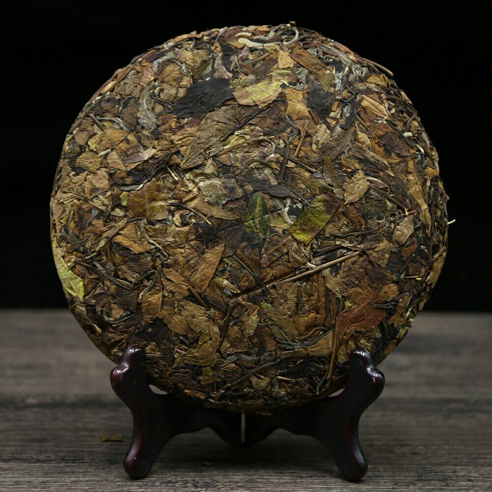 HelloYoung Fujian Old Tree Fuding White Tea High Mountain Gong Mei 350g Bai Cha Cake