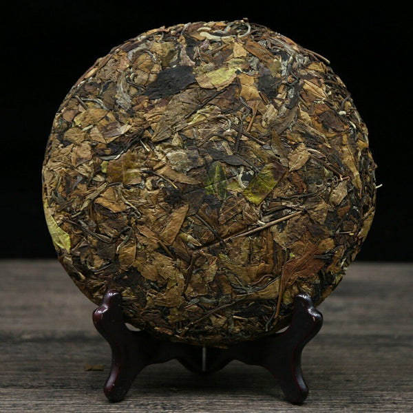 HelloYoung Fujian Old Tree Fuding White Tea High Mountain Gong Mei 350g Bai Cha Cake