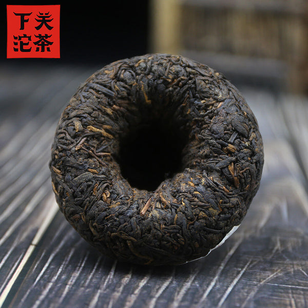 HelloYoung Xiaguan Pu Erh Tuo Cha Xiao Fa Tuo Yunnan Tuocha Ripe Pure Tea 100g