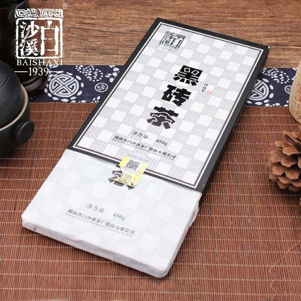 HelloYoung Anhua Baishaxi yr Instant Dark Tea Shortcut Brick Tea 450g Secondary image