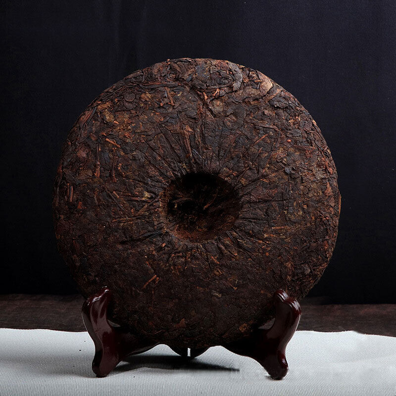 HelloYoung Ripe Puer Chinese Tea Sanpa Lao Ban Zhang Shu Puer Tea 357g