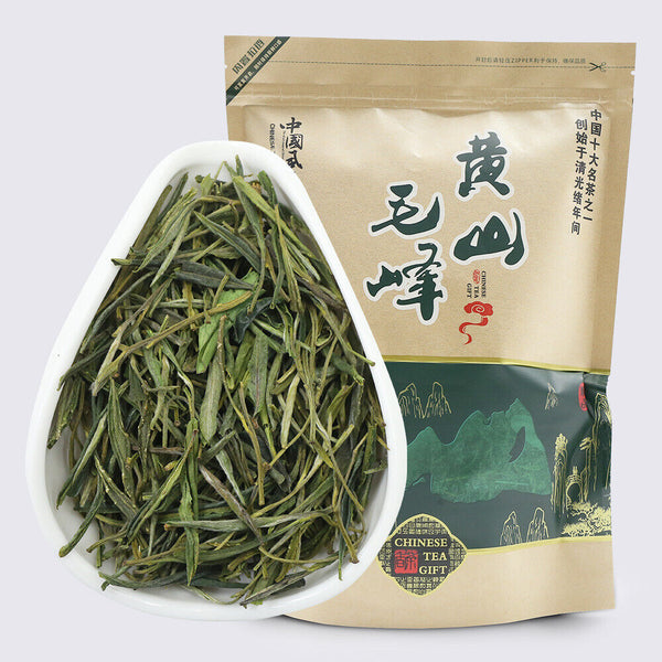 HelloYoung Chinese Huang Shan Mao Feng Green Tea Maofeng High Quality Green Tea