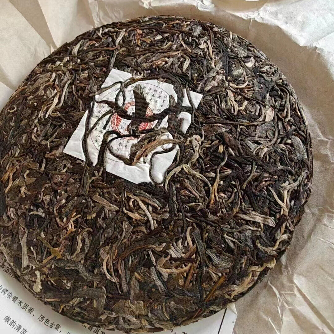 357g Yunnan Sheng Pu-erh Tea Cake Duoyi Gao Gan Raw Puerh Cake Tea Pu'er Raw Tea Main image