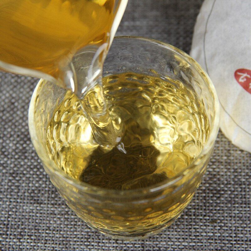 HelloYoung Yunnan Sheng Puer Tea "Mini Ban Zhang" 班章 Mini Puerh Raw Puer Cake 50g