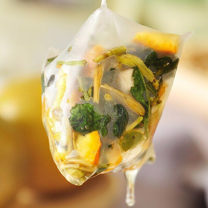 HelloYoung 10Pcs Chinese Traditional Herbal Teabag for Cleanse Detox Teabags for Smoker