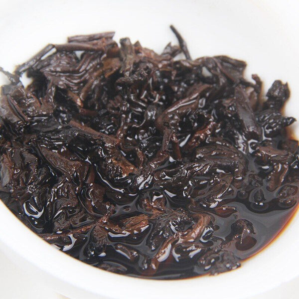 HelloYoung Menghai Scent of Time Ripe Puer Tea Golden Bud Shu Puerh Tea 357g/12.59oz