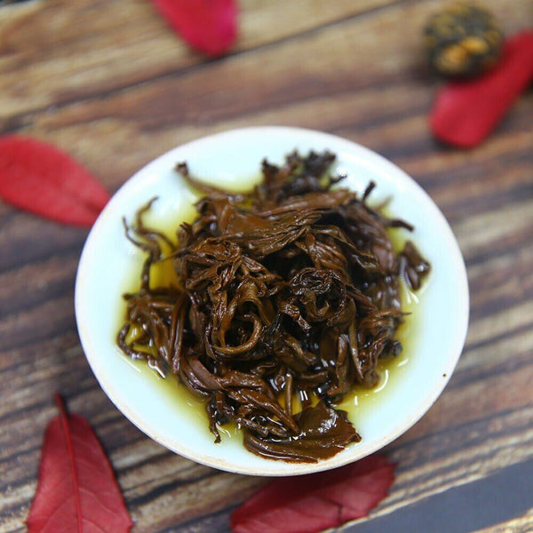HelloYoung TeaYunnan Ancient Trees Golden Pearl Dian Hong Chinese Black Tea 100g