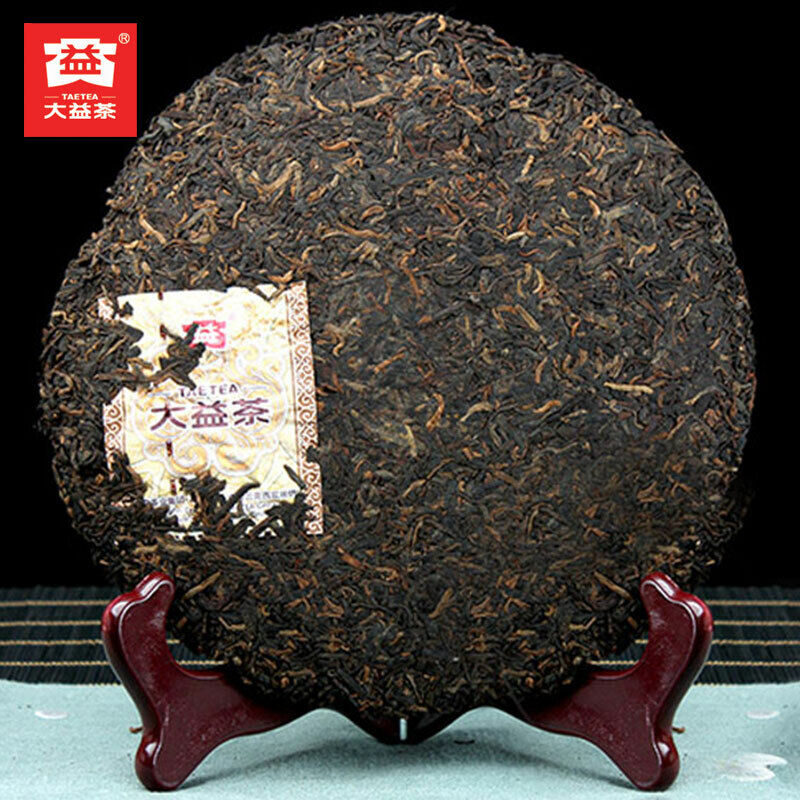 HelloYoung 100% Authentic Ripe Puerh Tea Health Care 357g TAETEA Dayi 7572 Shu Puer Chinese