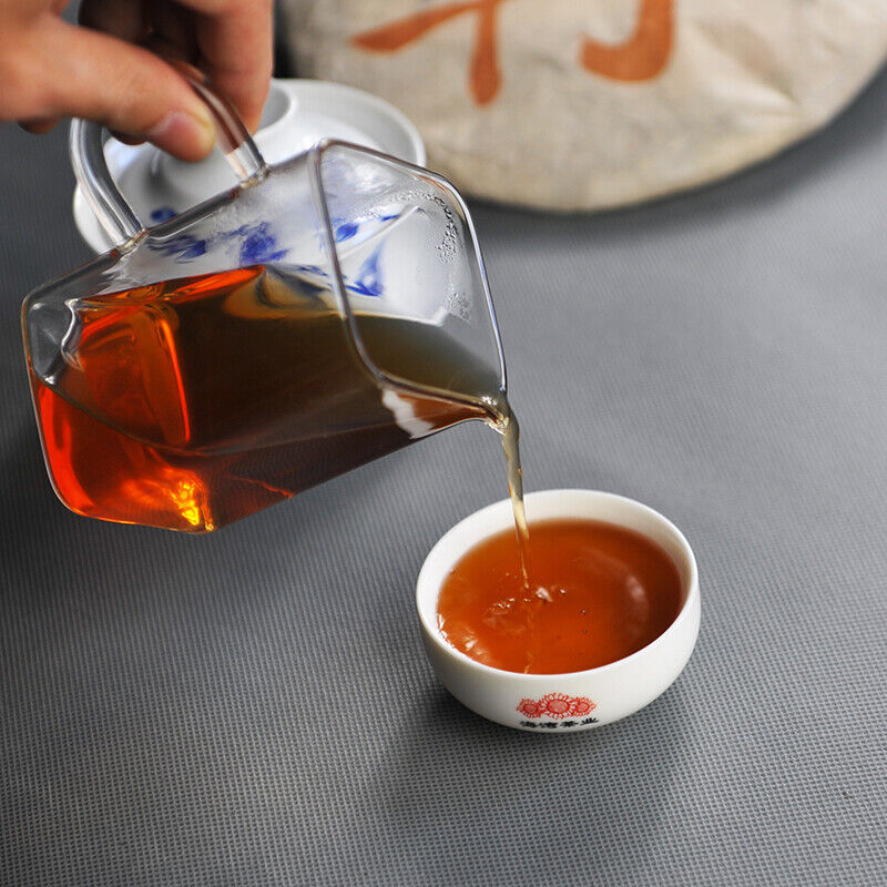 HelloYoung Haiwan Old Comrade Liang Zai Pin Ancient Tree Pu-erh Pu'er Tea Ripe 400g