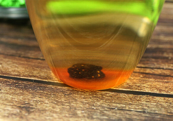 HelloYoung Pu'er Sheng Puerh Chagao Green Foil Packing Puer Raw Pu-erh Cream Cha Gao