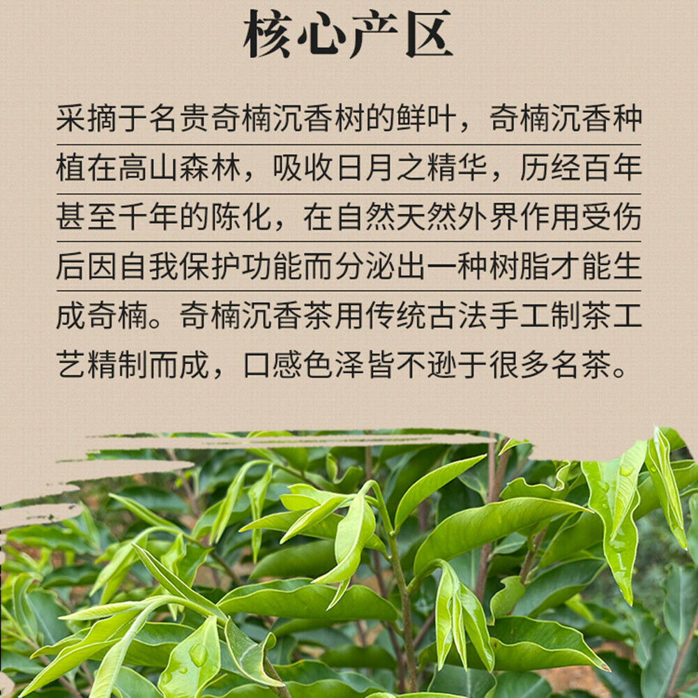 Qi Nan Chen Xiang Cha Qinanchenxiangcha 250g奇楠沉香茶安神助眠茶祛湿茶调理养生茶250g