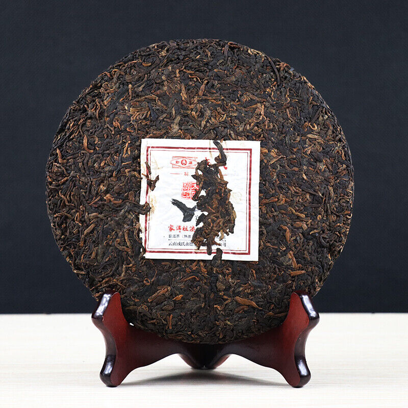 MengKu Rongshi Pu-erh Tea 400g Palace Ancient Tree Aged Ripe Puer Tea Mu Ye Chun Main image