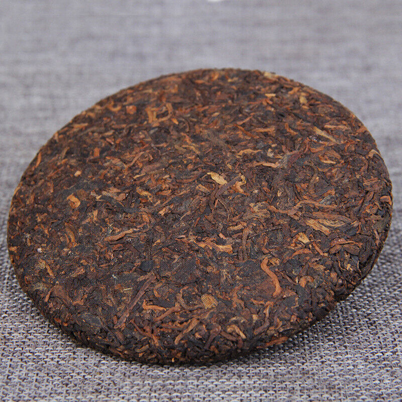 HelloYoung Chinese Yunnan Ripe Puerh Golden Bud Small Cake Puer Gongting 100g/3.52oz