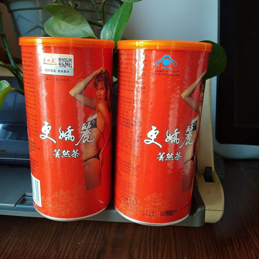 HelloYoung Chinese KANCURA HERB TEA Weight Loss Management Herbal Slimming Diet Tea 80g Tin