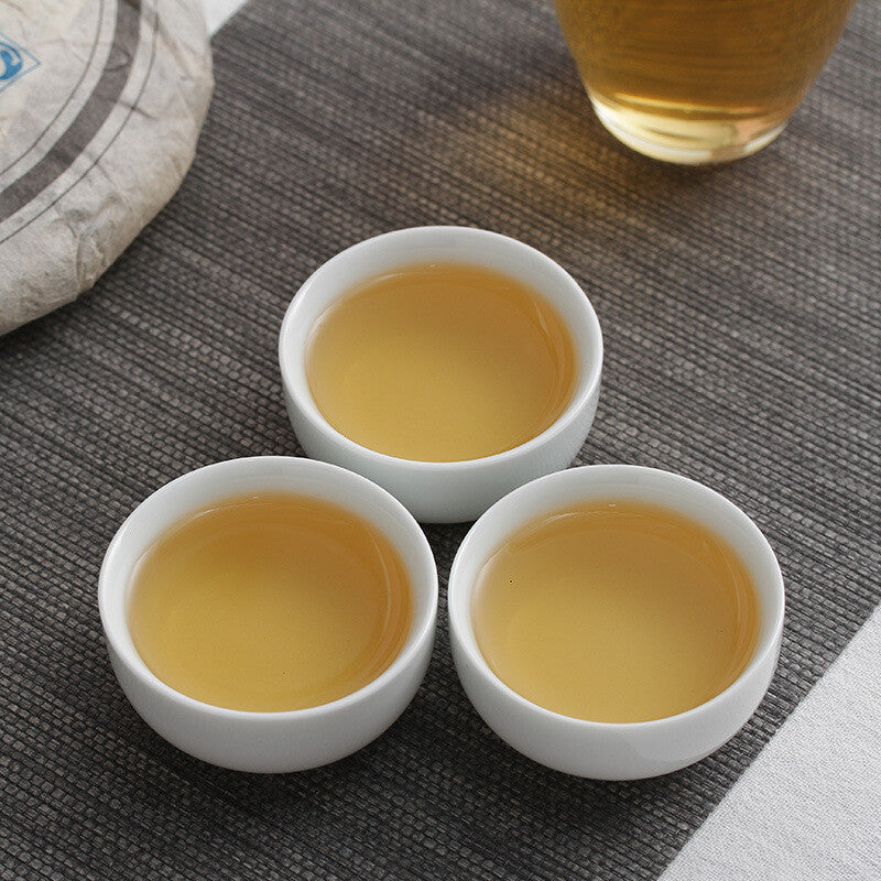 Yongde Big Snow Mt. Bazi Handle Pu'er Raw Puer Tea Cake Pu-erh Tea 400g