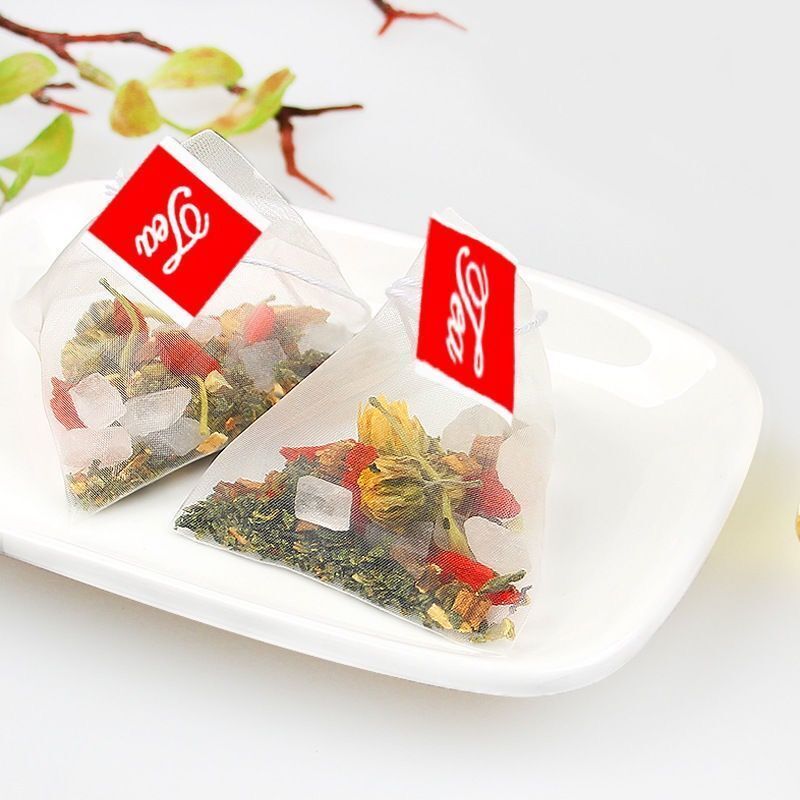 HelloYoung Honeysuckle Chrysanthemum Tea 8.81 Oz (5g*50bags) Chinese Nature Wolfberry 250g