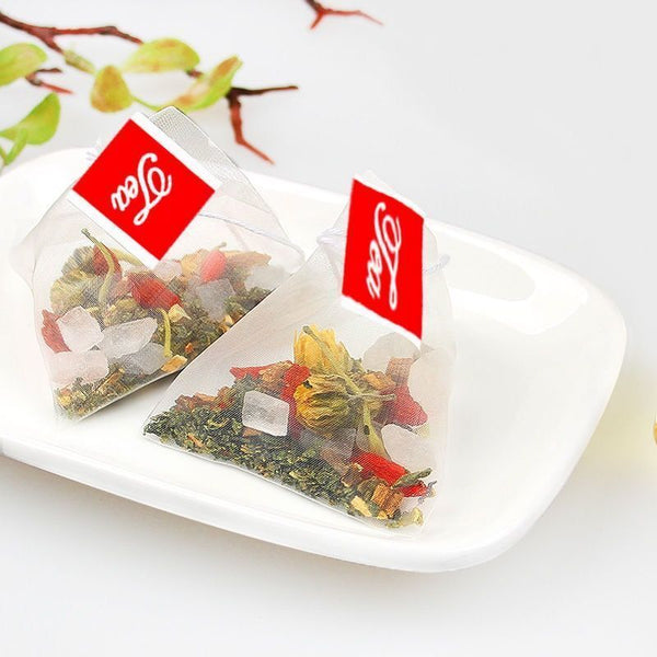 HelloYoung Honeysuckle Chrysanthemum Tea 8.81 Oz (5g*50bags) Chinese Nature Wolfberry 250g