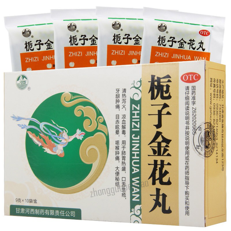 河西栀子金花丸 Hexi Zhizi Jinhua Wan Main image