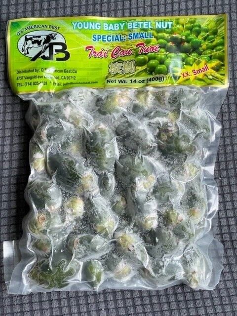 Young Baby Betel Nuts Areca Catechu Nuts - 01 Pack Free Shipping 50 pcs Main image