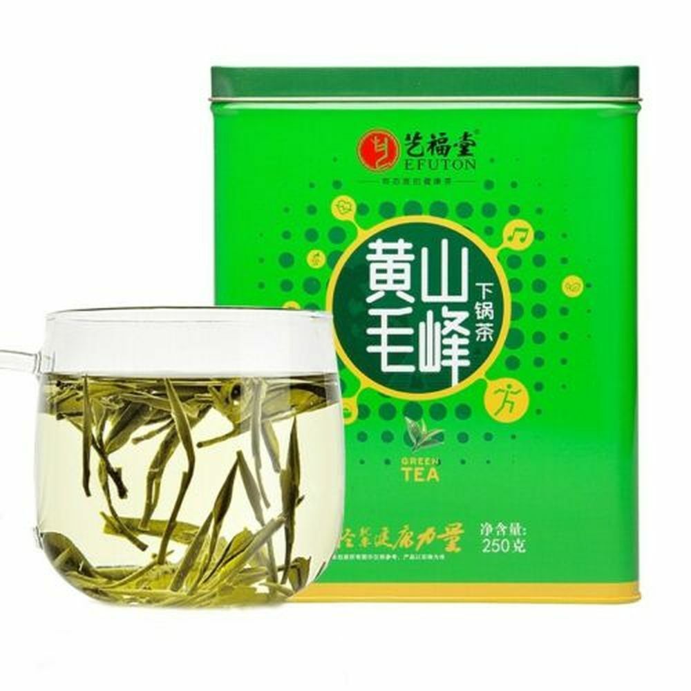 HelloYoung 250g High Quality Huangshan Maofeng Green Tea Chinese Premium Herbal Tea 绿茶雨前毛峰 Main image