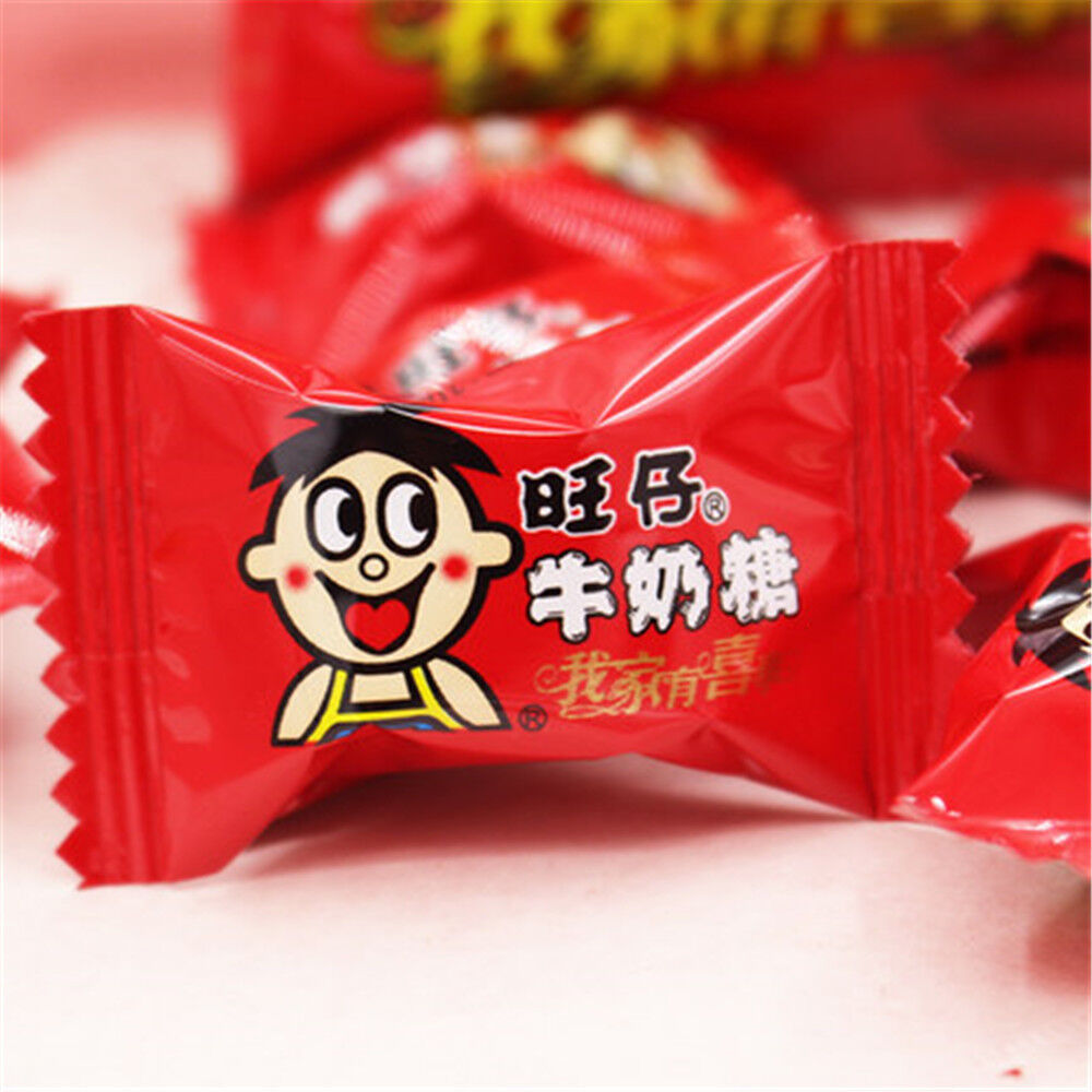 HelloYoung Fresh Milk Balls Chinese Snacks Milk Tastes Crispy Stuffed Soft Candy 500-1000g