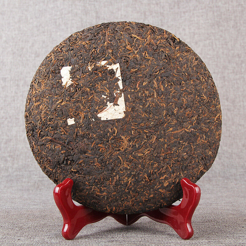 Organic Menghai Chen Xiang Ripe Puer Tea Long Yuan Hao Mellow Old Puer Tea 380g Secondary image