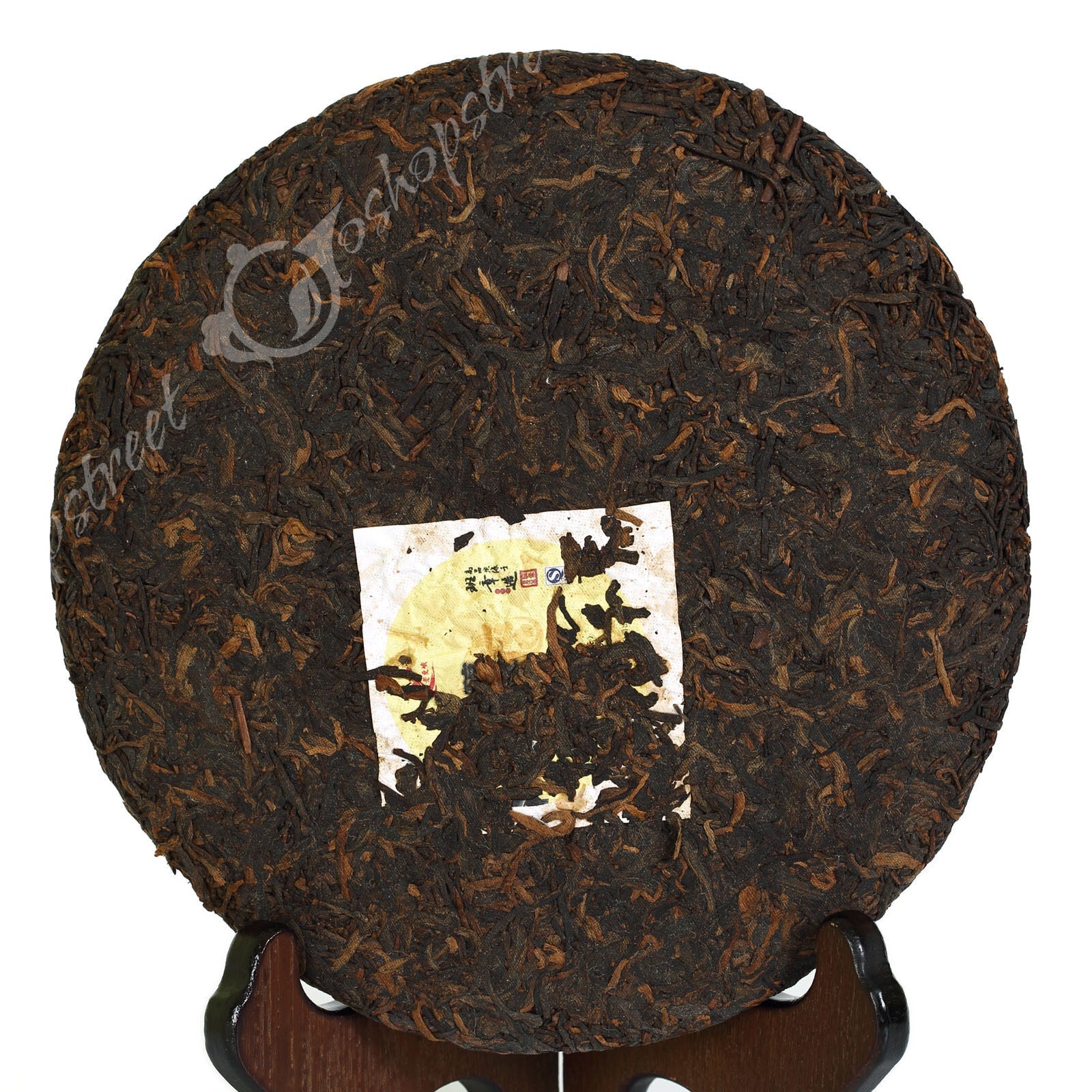 HelloYoung yr 357g Yunnan Laomane Banzhang Pure Flavor Cake Ripe Puer Pu'er Puerh Tea Main image