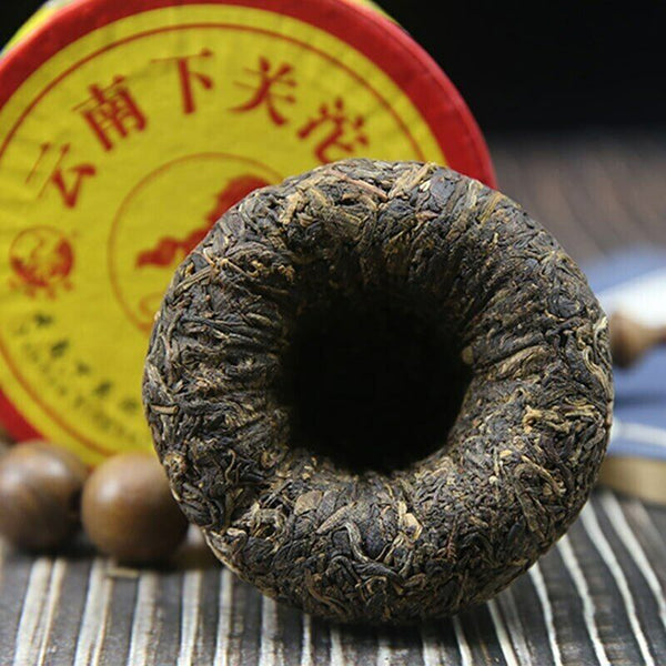 HelloYoung Xiaguan Raw Puer Yunnan Tuocha The Year Of Horse Shen Puer Tea 100g