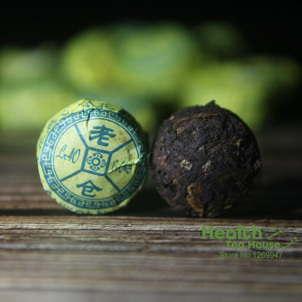HelloYoung Laocang Yunnan Tuocha Tea Chrysanthemum Aroma Ripe Mini Pu Erh Tuo Cha Tea