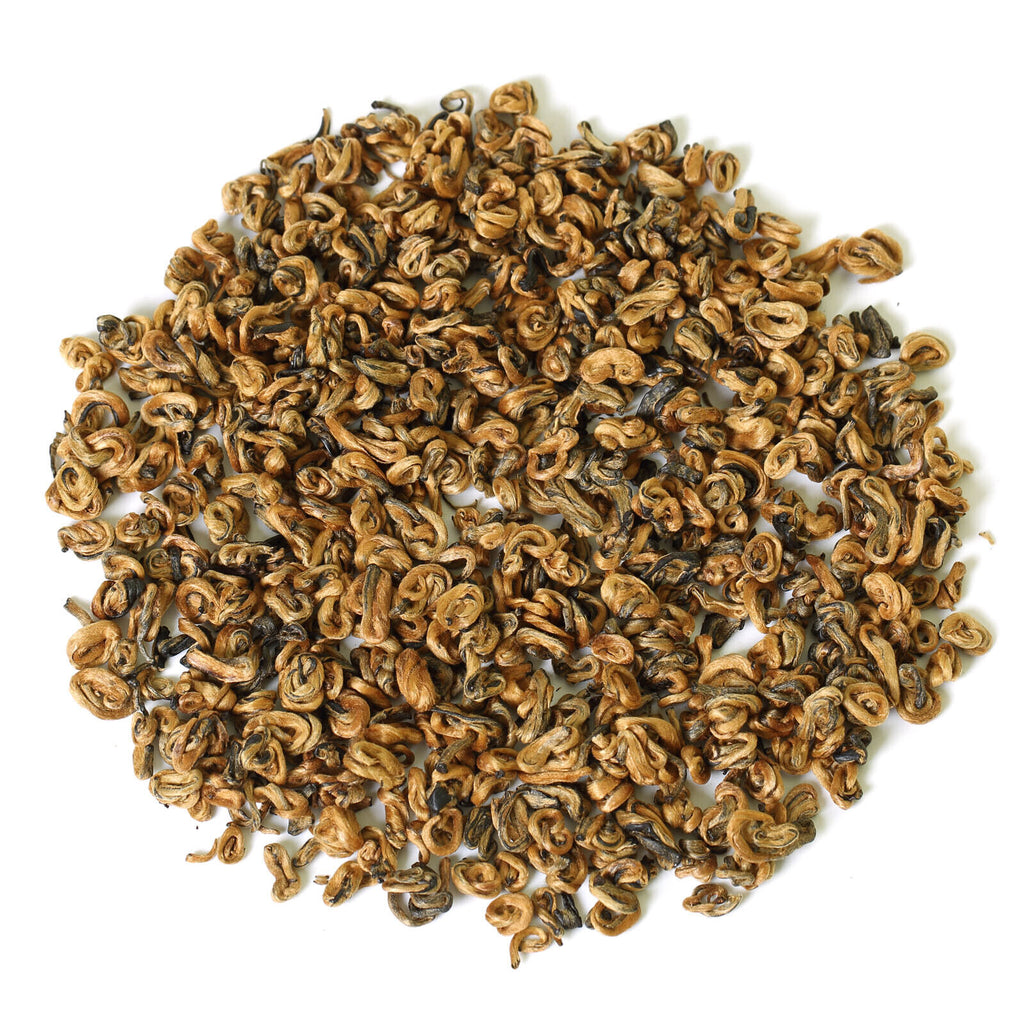 HelloYoung TeaHELLOYOUNG100g Nonpareil Supreme Yunnan Black Tea Dian Hong Snail Golden Bud Tea
