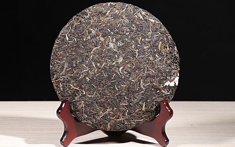 357g Jiujiu Xiaotai Xiaguan Tuocha Inherited No.6 Qizi Cake Puer Tea Raw