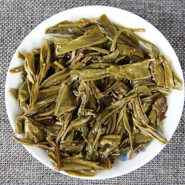 HelloYoung Year Yunnan Old Tree Shen Puer Tea Spring of Jingmai Raw Puer Tea Cake 357g