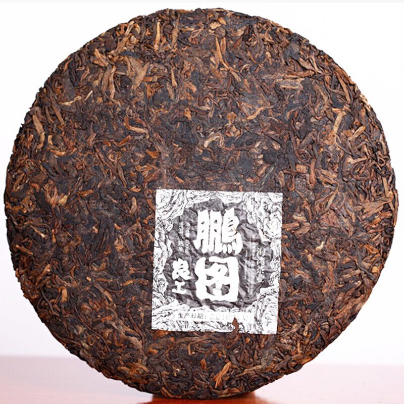 HAIWAN Old Comrade Lianggong Pengtu Pu-erh Tea Cake  400g Ripe Puer Pu Er