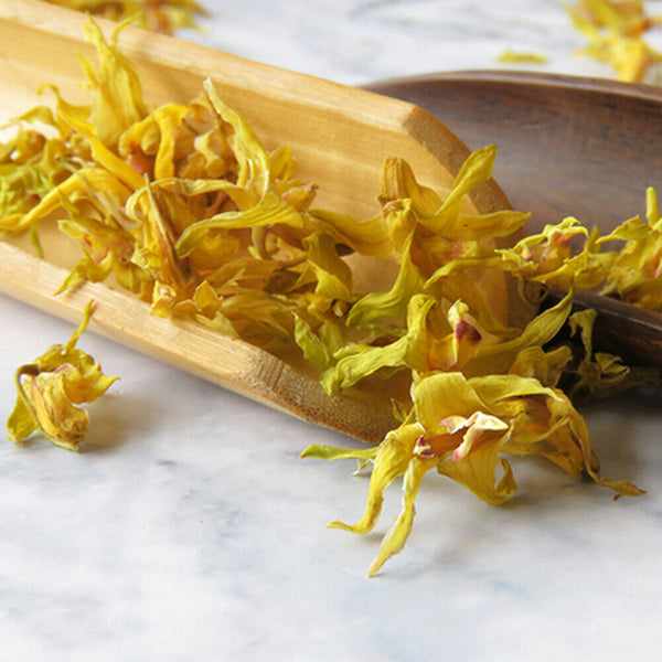 HelloYoung 20g Natural Wild Shihu Fengdou Blossom Dendrobii Dendrobium Flowers Herbal Tea