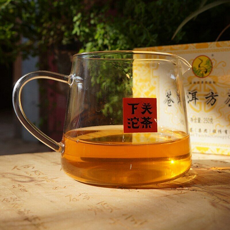 Xiaguan Tuocha Raw Cang Er Fang Zhuan Tea Brick Shen Pu Erh Aged Tea 250g/8.8oz
