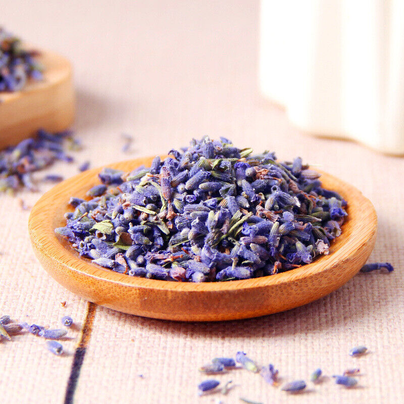 HelloYoung Lavender Flowers, Organic French BULK | Dried Culinary Buds | Food Grade