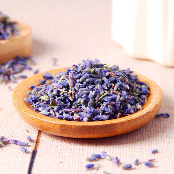 HelloYoung Lavender Flowers, Organic French BULK | Dried Culinary Buds | Food Grade