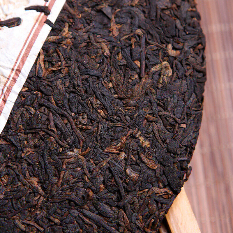 2007 MENGKU Gong Ting Pu-erh Tea Cake Palace Pu'er Ripe Puer Tea 400g Cooked