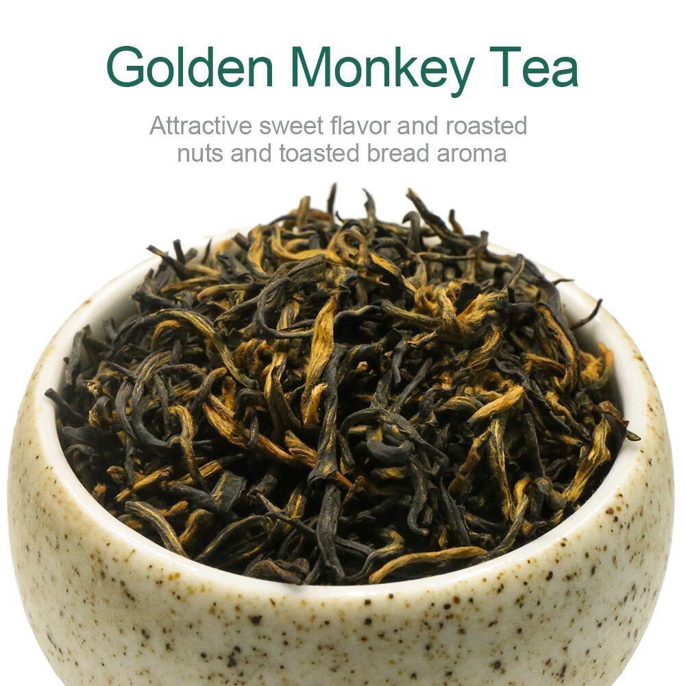 HelloYoung TeaFullChea Tea Golden Monkey - Fujian Black Tea Golden Tea 113g Secondary image