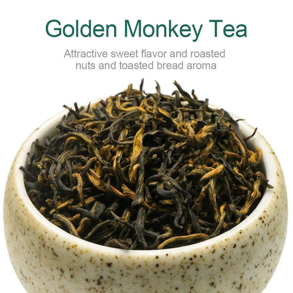 HelloYoung TeaFullChea Tea Golden Monkey - Fujian Black Tea Golden Tea 113g