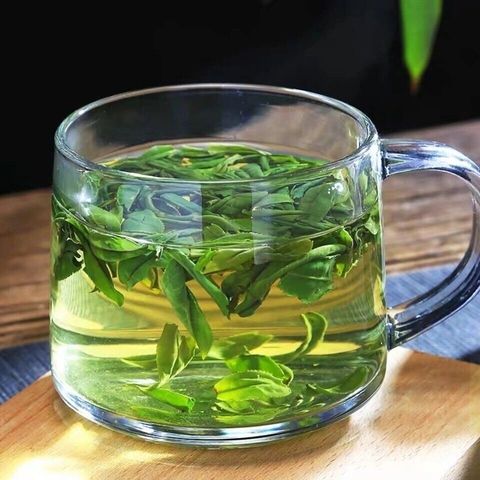 HelloYoung Chinese Early Spring Lu An Gua Pian Organic Green Tea Melon Slice Tea