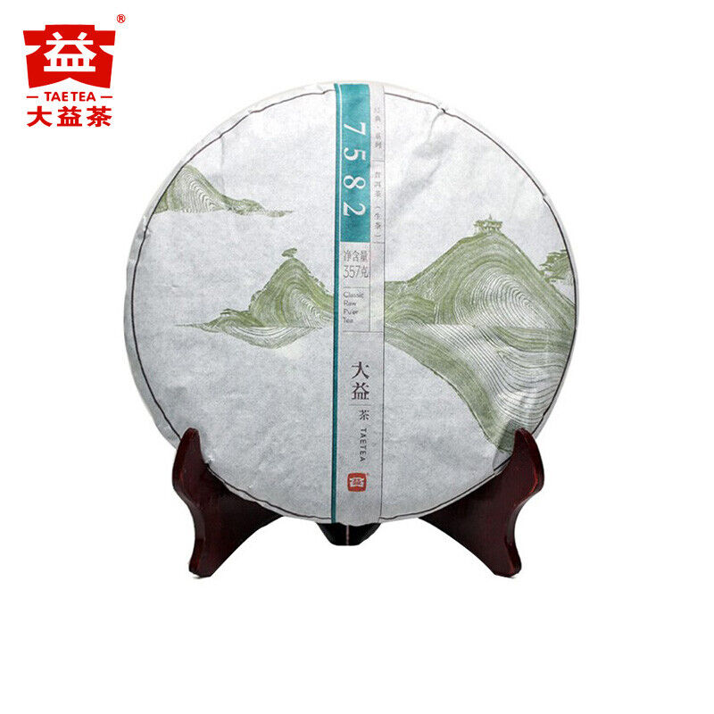 HelloYoung Yunnan Menghai Dayi TAETEA 7582  Classic  Pu'er Tea Puerh Puer Tea 357g