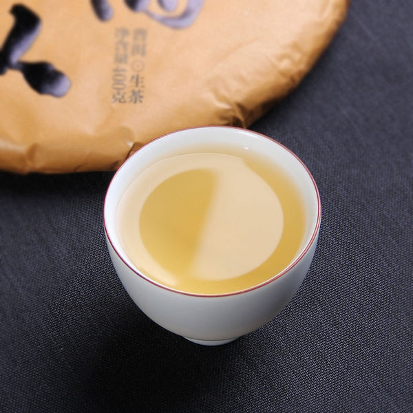 HelloYoung HAIWAN Old Comrade Degao Wangzhong Pu-erh Tea Cake 400g Raw Puer Old Tree