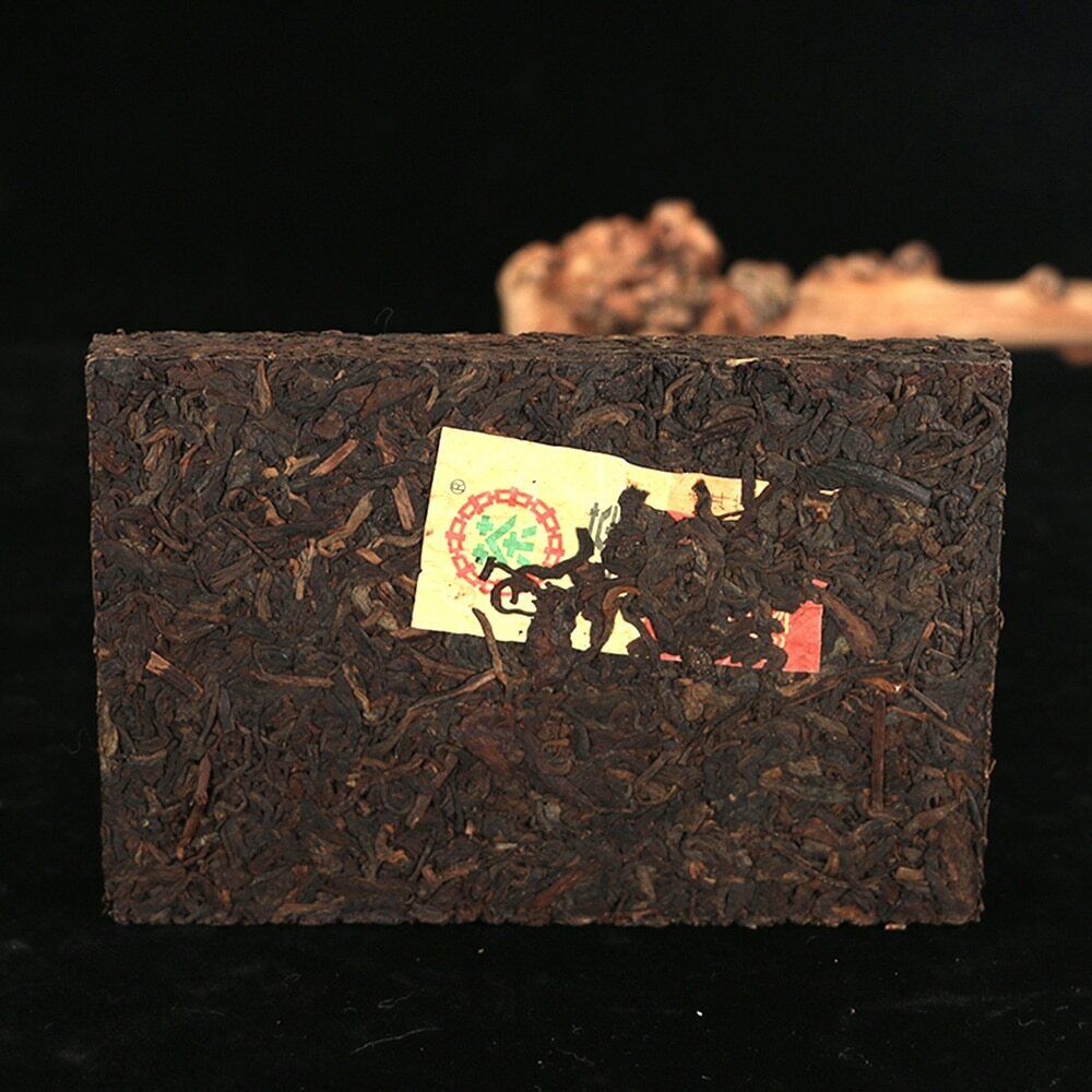 HelloYoung Zhong Cha Ripe Puer 7581 Shu Pueh Tea Brick Yunnan Box Tea 250g